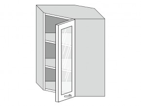 19.60.3у Шкаф настенный (h=913) угловой на 600мм со стекл. дверцей в Среднеуральске - sredneuralsk.магазин96.com | фото