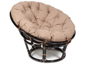 Кресло Papasan 23/01 W с подушкой Antique brown, экошерсть Коричневый в Среднеуральске - sredneuralsk.магазин96.com | фото