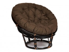 Кресло Papasan 23/01 W с подушкой Antique brown, ткань Коричневый в Среднеуральске - sredneuralsk.магазин96.com | фото