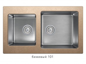 Мойка комбинированная Tolero twist TTS-840 Бежевый 101 в Среднеуральске - sredneuralsk.магазин96.com | фото