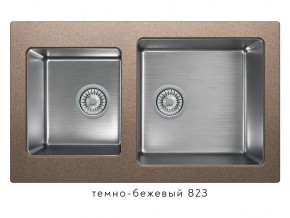 Мойка комбинированная Tolero twist TTS-840 Темно-бежевый 823 в Среднеуральске - sredneuralsk.магазин96.com | фото