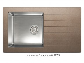 Мойка комбинированная Tolero twist TTS-860 Темно-бежевый 82 в Среднеуральске - sredneuralsk.магазин96.com | фото