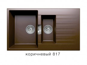 Мойка кварцевая Tolero Loft TL-860 Коричневый 817 в Среднеуральске - sredneuralsk.магазин96.com | фото